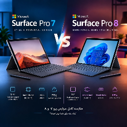 مقایسه Surface Pro 7 و Surface Pro 8